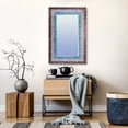 thumbnail image 2 of La Pastiche  Southwestern Mother of Pearl Large Rectangle Mirror 36" x 24" - Multi, 2 of 3