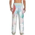 thumbnail image 3 of Balery Cute Elephant print Men's Pajama Pants,Ultra Lightweight Pjs,Lounge Pant-X-Large, 3 of 9
