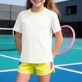 thumbnail image 6 of WUANDIXFA Boys' Rash Guard Toddler UPF 50+ Rashguard Short Sleeve Sun Protective Swim Shirt (White, 4-5 Years), 6 of 9