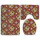 thumbnail image 1 of ABPHQTO Calavera Day Dead Cat Juego de alfombras de baño de 3 piezas Alfombra de baño Alfombra de contorno y tapa de inodoro ABPHQTO  Cont-CHAPPLE-39463, 1 of 2