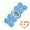 blue, variant on Scented Candle for Romantic Ambiance, Parties & Gifts - Paraffin Wax