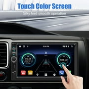 Double Din Car Stereo with HD Rear Camera,Kepeak 7 inch Touchscreen, Bluetooth, AM/FM Radio Receiver