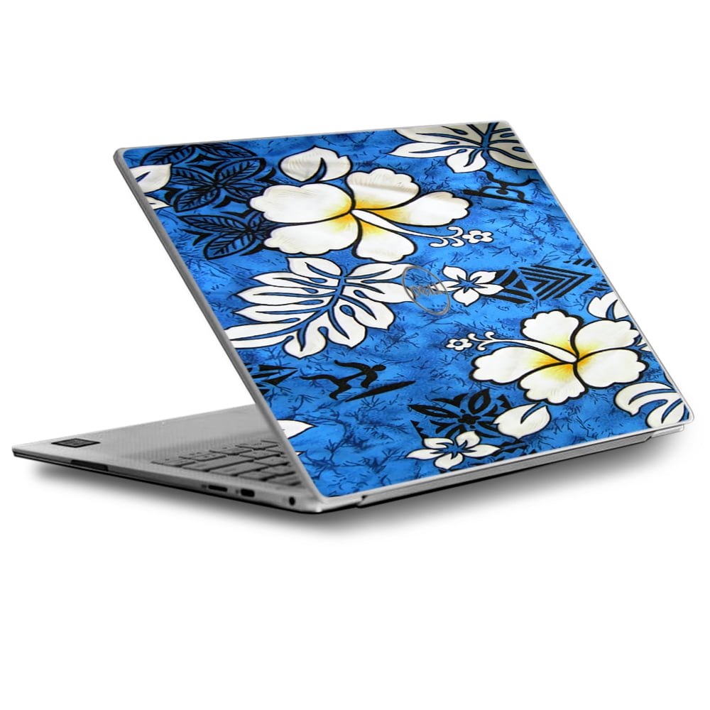 Skin Decal for Dell XPS 13 Laptop Vinyl Wrap / Tropical Hibiscus Floral
