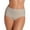 Beige, variant on Women's Perfect Fit High Waisted Seamless Hipster Panty, Light Brown M