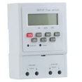 thumbnail image 1 of KG316T Din Rail Time Switch LCD Display 220V Microcomputer Time Control Switch Strong Anti-Interference Ability,1 x KG316T Din Rail Time Switch,White, 1 of 6
