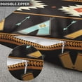 thumbnail image 3 of Set of 4 Western Native Tribal Throw Pillow Covers Aztec Vintage Geometric Modern Brightly Decorative Pillow Cases Home Decor Standard Square 18x18 Inches Pillowcases, 3 of 6