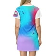 thumbnail image 4 of Airbrush Birthday Queen, Airbrush Apparel, Birthday T-Shirt Dress (AOP), 4 of 4