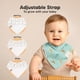 thumbnail image 3 of Baberos tipo bandana para bebés KeaBabies, 100% algodón orgánico, paquete de 8, 3 of 9