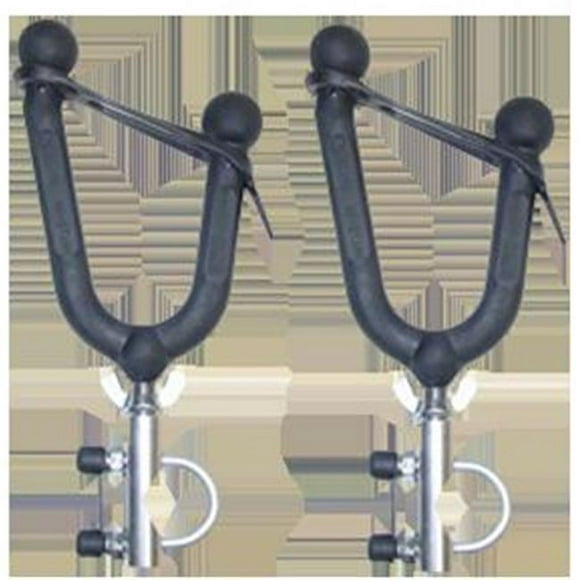 All Rite Products 7817 Steel Forks Covered with Soft Rubber Pack Rack