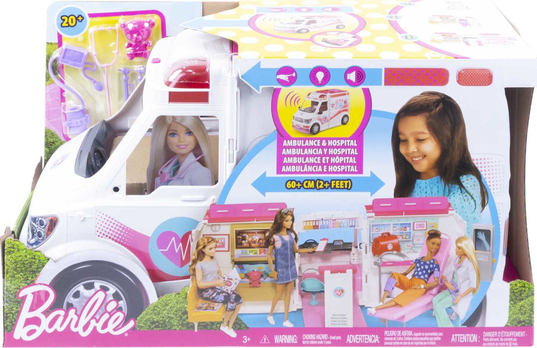 Jobs Role Model Toy Barbie Care Clinic Playset & DVF57 CAREERS Nurse Role Play Gift for 4 to 9 Years Children Dolls