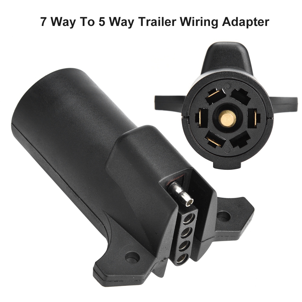 adaptateur de connecteur de c/âble de ressort de c/âblage de prise de remorque /à 13 broches pour caravane de remorque Duokon Adaptateur de prise de remorque
