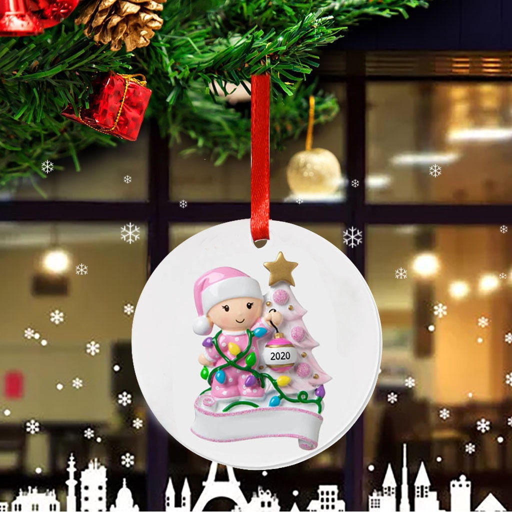 Wuztai Clearance 3PC2020 Christmas Ornaments Hanging