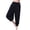 Black womens pants, variant on up to 60% off Gifts Usmixi Womens Sports Capris High Waist Fashion Lightweight Pleated Lantern 3/4 Pants Casual Solid Stretchy Workout Sports Cropped Trousers Red s