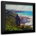 thumbnail image 1 of Gercken, Graham 20x20 Black Modern Framed Museum Art Print Titled - Munmorah Coastline, 1 of 5
