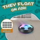 thumbnail image 2 of Paquete de 2 balones de fútbol flotantes con 8 baterías, juguete de fútbol flotante de aire con luces LED y parachoques de espuma, juegos de interior para niños de 4 a 8 a 12 años, regalos para niños, 2 of 7