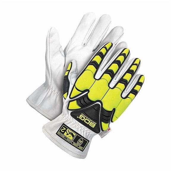 Bdg Cut-Resistant Leather Gloves, Cut Level A5 ,L 1 PR 20-9-1880-L