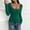 Green, variant on Cxenplz Women Long Sleeve T-Shirts Casual Lace Trim Fall Slim Fit Crop Tops Basic Blouse Y2k Teen Girls Streetwear
