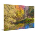 thumbnail image 4 of Marmont Hill "Autumn on the Pond" Painting Print on Canvas, 4 of 7