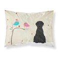 thumbnail image 1 of Caroline'S Treasures Christmas Presents Friends Funda De Almohada Estándar De Tela Schnauzer Gigante Bb2538Pillowcase, 1 of 1
