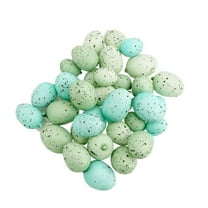 Mini Decorative Speckled Eggs, Robin, 36-piece