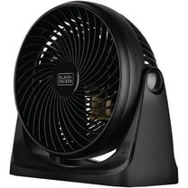 BLACK DECKER 3-Speed 60-Watt 7-in. Turbo Fan, BFTU107