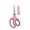 d, variant on Left Handed Scissors - Ergonomic Lefty Scissors with Round Head Safety Design, Handcrafted Sleeve for Precision Cutting, c