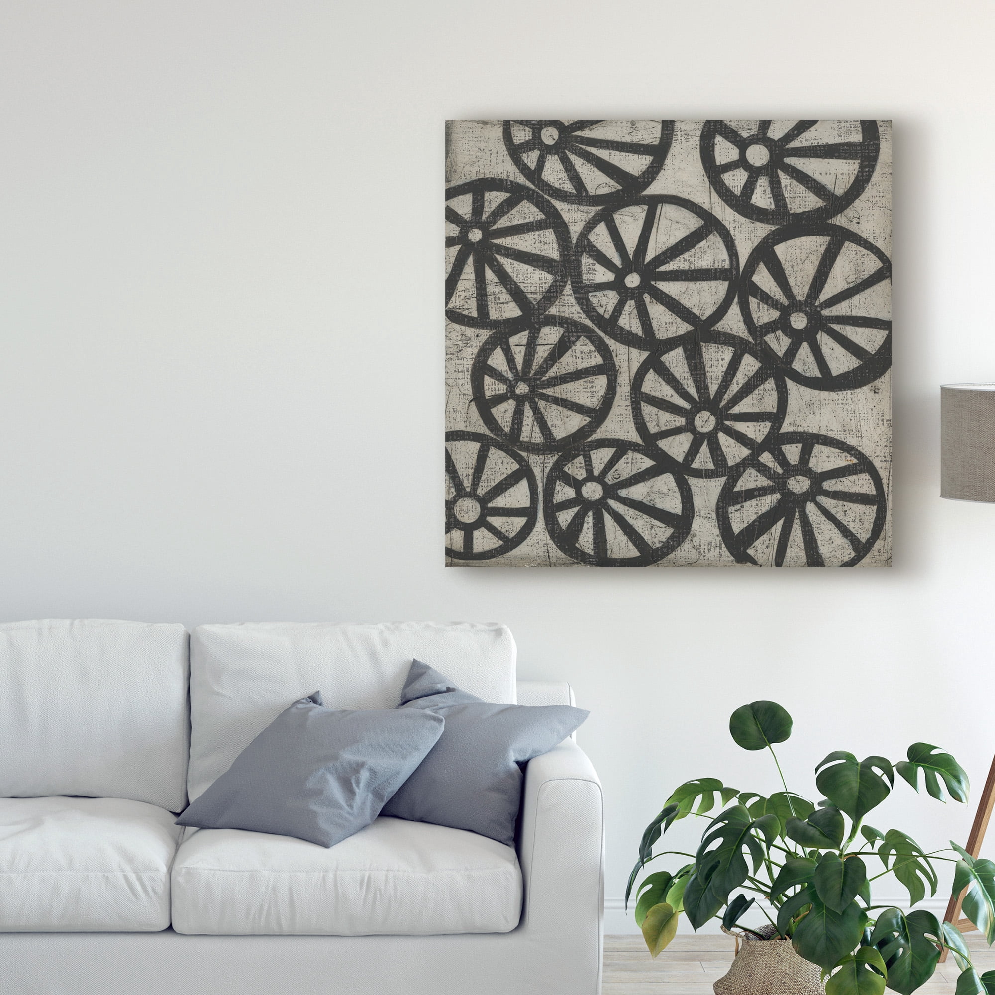 Trademark Fine Art 'Stone IV' Canvas Art by Chariklia Zarris