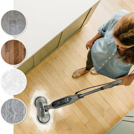 Shark - Steam and Scrub All-in-One Scrubbing and Sanitizing Hard Floor Steam Mop S7001 - Cashmere Gold