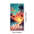 thumbnail image 3 of Tropical Design Aloha Beach Sunset Banner for Summer Party Vacation Decor, 3 of 7