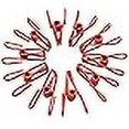 thumbnail image 3 of Chip Clips, Pack of 30 Red Utility Clips 2 Inch Steel Wire Clips Holders Steel Wire Clips (Red 30pcs), 3 of 4