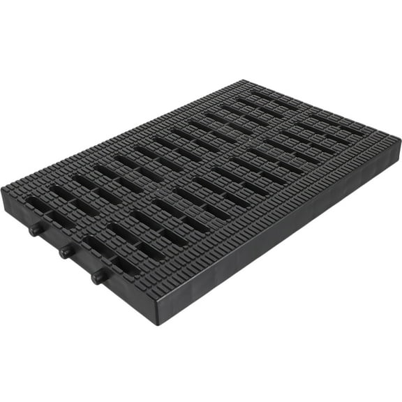 OFFIGAM Heavy Duty Plastic Drain Grate for Outdoor Yard, Garage, Sewer Cover, and Weather Resistant