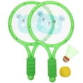 thumbnail image 1 of 1 Set of Portable Badminton Racket Badminton Practicing Toy Outdoor Kids Sports Toys, 1 of 9