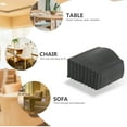 thumbnail image 2 of HINTRMENT 2Pcs Black Ladder Footwork Replacement Feet For Home Use Wear Resistance, 2 of 8