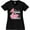 AB-Black, variant on Inktastic Glam Pink Flamingo with Pearls Women's Plus Size V-Neck T-Shirt