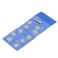 thumbnail image 2 of Grinding Wheel Set, Impact Resistant High Hardness Standard Size  Cutting Disc  For Wood Metal Stone Processing 18mm / 0.7in, 2 of 8