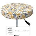 thumbnail image 4 of Haiem Funny Chicken Cushion Round Bar Chair Seat Cover Bar Chair Cushion Covers Elastic Washable Bar Chair Cover,Protects from Scratches and Stains-14 inch, 4 of 7