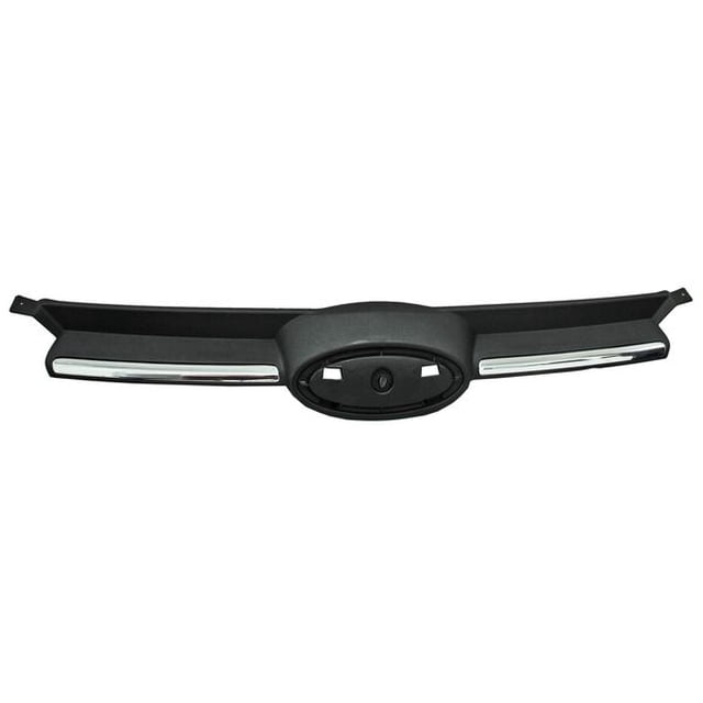 PARRILLA color negro cromado estilo con moldura cromado - Compatible con Ford Focus 2012 - 2014 GEN Genérica .