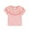 Pink, variant on LNMQLPDBS Girls' Tops, Tees & Blouses Solid Color Short Sleeve Crewneck Shirts Multilayer Ruffle Edge Cute Tops Baby Girl Gifts Summer Clothes for Party Family Photo Mint Green 9-10 Years