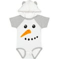 thumbnail image 3 of Inktastic Snowman Face Boys or Girls Baby Bodysuit, 3 of 5