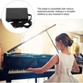 thumbnail image 3 of EIMELI Universal Sustain Pedal For Keyboards And Digital Pianos With Polarity Switch And Midi To Usb Cable For Comprehensive Musical Instrument Use, 3 of 10