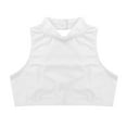 thumbnail image 3 of Eandarui Kids Girls Sleeveless Dance Crop Top Criss Cross Back Sport Bras Jazz Ballet Tops Gym Yoga Ivory 12, 3 of 7