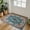 Style 2, variant on thovorrnl Entryway Area Rug, Vintage Floral Design, Modern Oriental Indoor Accent Rug, 32"x20"