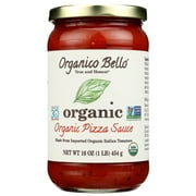 Organico Bello Organic Pizza & Pasta Sauce , 16 Fl Oz