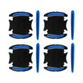 thumbnail image 2 of 2x8 Piezas Manija de Puerta de Coche Protector de Arañazos Tiras Reflectantes Pegatinas Accesorios 4 piezas, 2 of 8