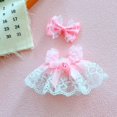 thumbnail image 3 of Ropa de muñeca Labubu, conjunto de falda con correa de encaje, accesorios de ropa de bebé, 3 of 5