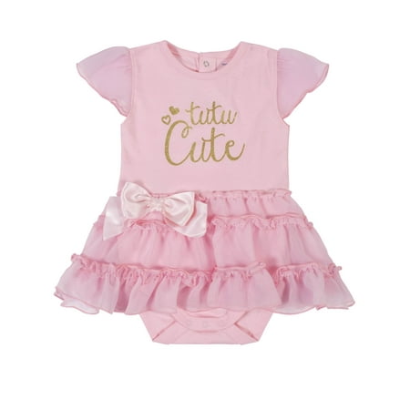 Gerber Baby Girl Bodysuit with Tutu Skirt