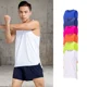 thumbnail image 4 of Chaleco deportivo de secado rápido para hombre, camiseta de entrenamiento de fitness holgada con sensación de correr y músculos, temporada de verano, 4 of 5