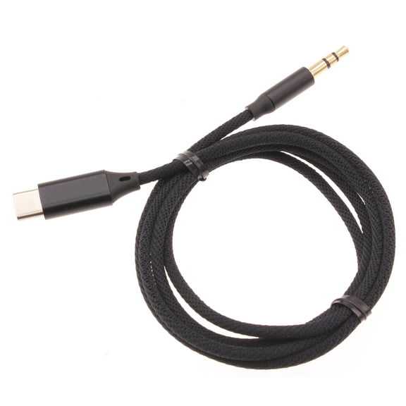 USB-C to 3.5mm Aux Cable for Samsung Galaxy Z Flip4/Flip3 5G - Audio Cord Car Stereo Aux-in Adapter Speaker Jack Wire Braided