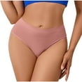 thumbnail image 4 of Fewfanhot Women's Mid Waisted Shapewear Pant Fake Hip Pants With Sponge Underwear Cotton Soft Breathable Briefs Ladies Panties for EveryDay Wear, 4 of 7