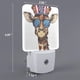 thumbnail image 2 of Fotbe American Giraffe Style Luz Nocturna LED, Luz de Noche con Sensor de Luz Natural de Anochecer a Amanecer, Se Enchufa a la Pared, Blanco Cálido 0.5W-EU, 2 of 7